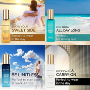 Bella Vita Luxury Long Lasting Unisex Perfume Gift Set | Perfume for Man | Gifts for Woman | 4x20ml | Woody, Aquatic & Sweet Premium Fragrance
