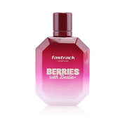 Fastrack BRB Berries with Bestie | Unisex Perfume |100 ml EDP | Gourmand: Strawberry, Vanilla Crème & Caramel Notes | IFRA certified| Safe for Skin