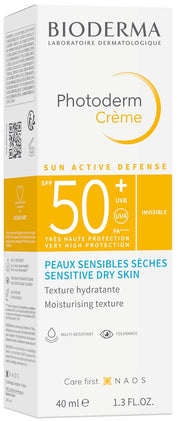 Bioderma Photoderm Creme SPF 50+ PA++++ Hydrating Sunscreen