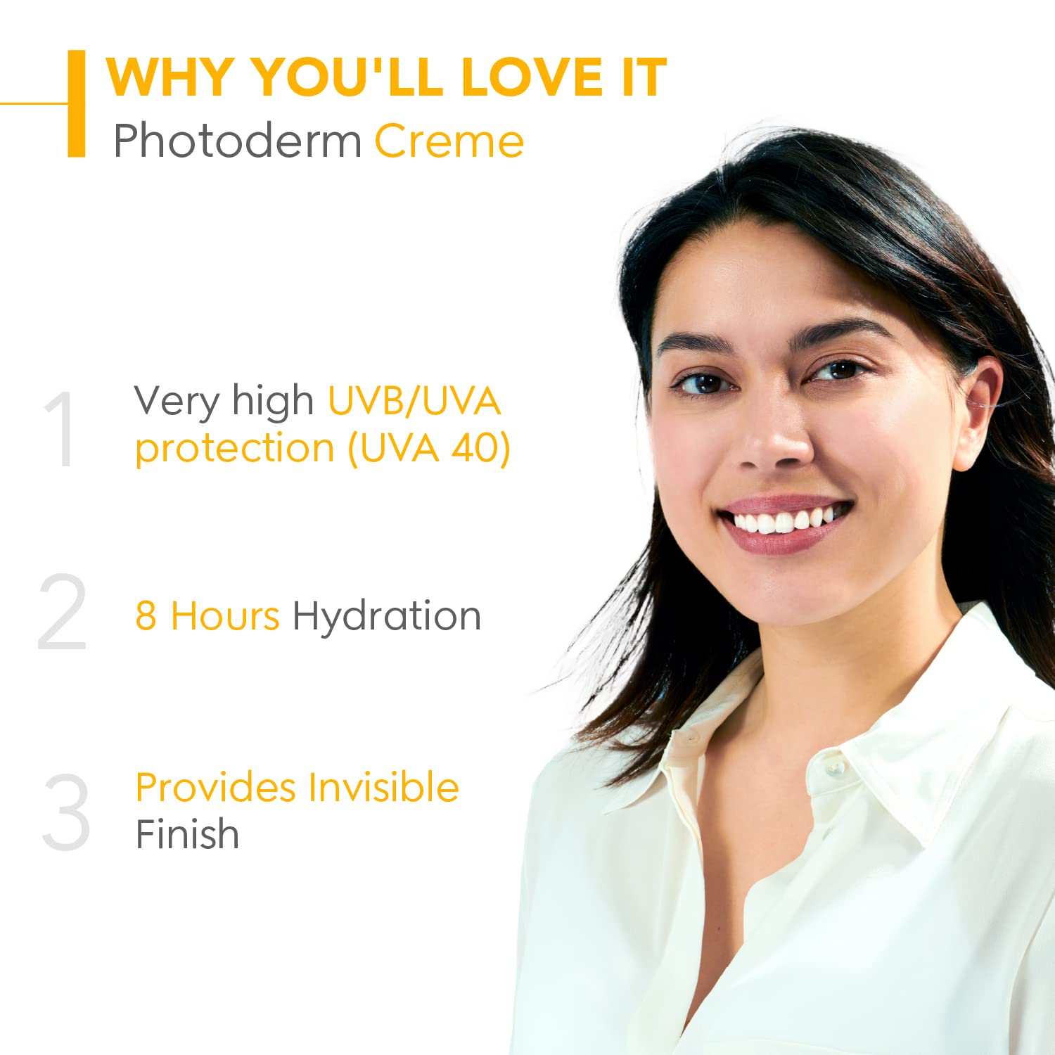 Bioderma Photoderm Creme SPF 50+ PA++++ Hydrating Sunscreen