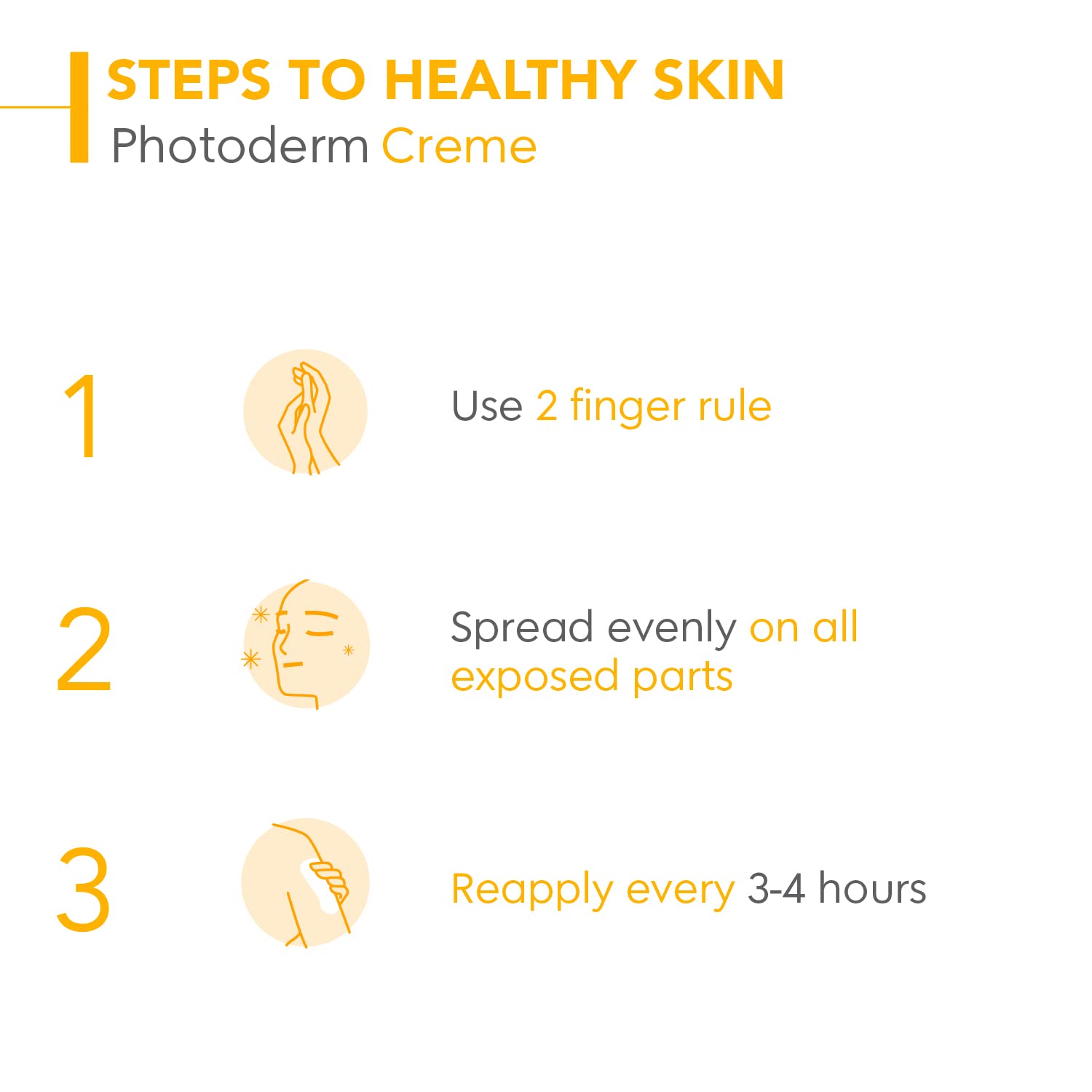 Bioderma Photoderm Creme SPF 50+ PA++++ Hydrating Sunscreen