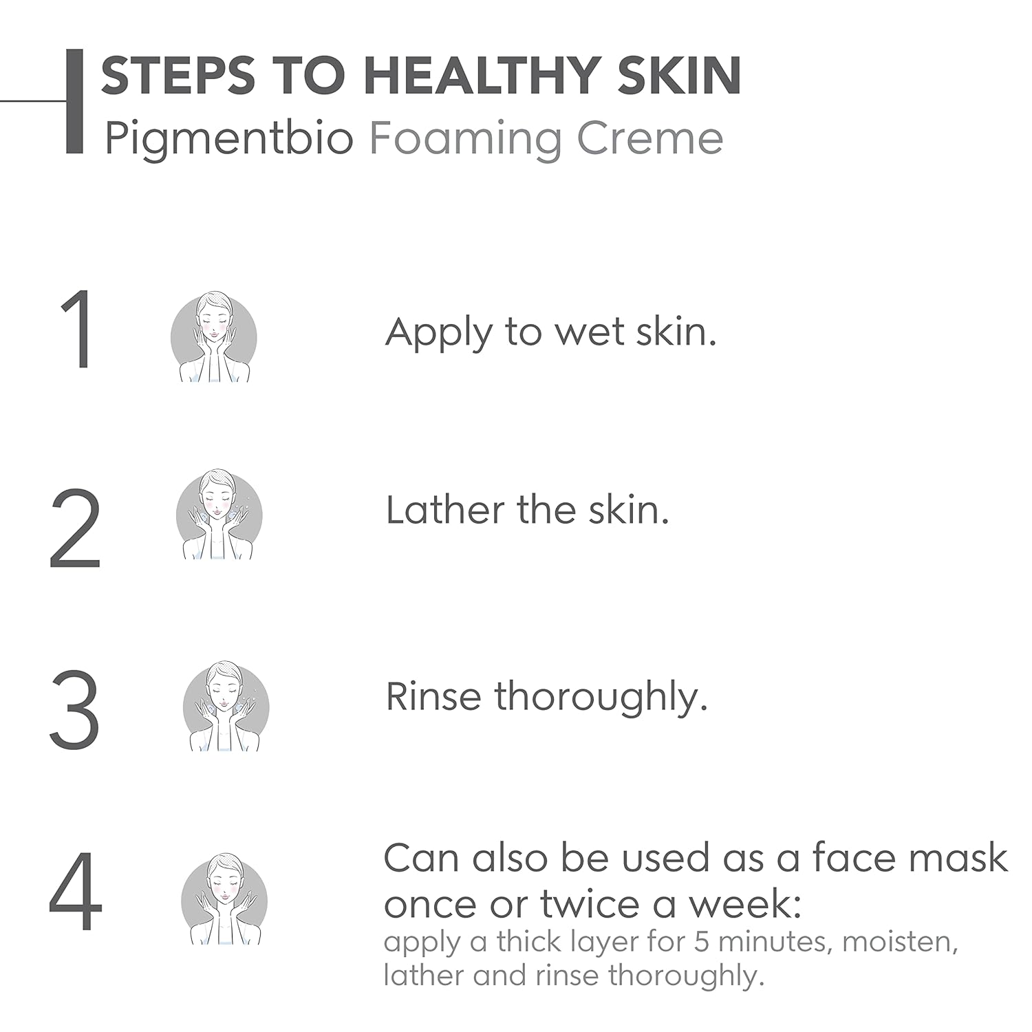 Bioderma Pigmentbio Foaming Cream Brightening Exfoliating Cleanser 200 ml