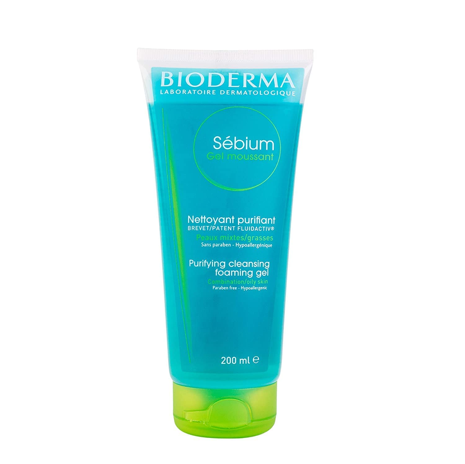 Bioderma Sebium Gel Moussant Purifying Cleansing Foaming Gel 200ml