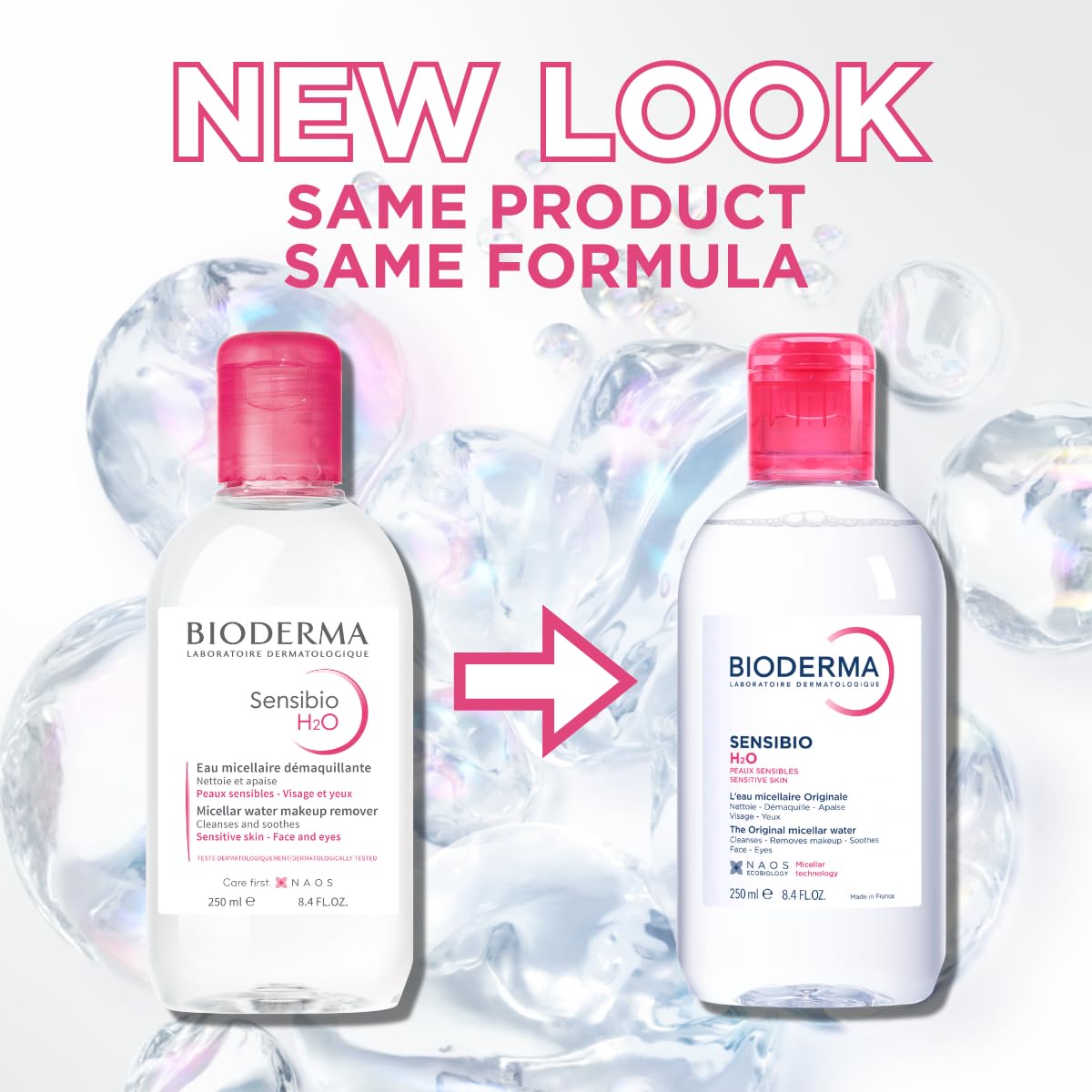 Bioderma Sensibio H2O Daily Soothing Cleanser 250ml