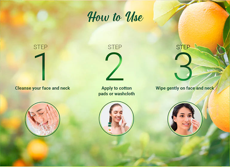 Biotique Advanced Organics Clear Improvement Vitamin C Face Toner (120ml)