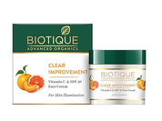 Biotique Advanced Organics Clear Improvement Vitamin C & Spf 30 Face Cream 50Gm