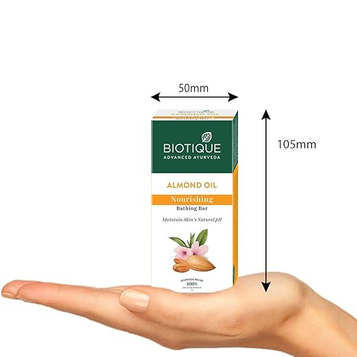 Biotique Almond Oil Nourishing Bathing Bar
