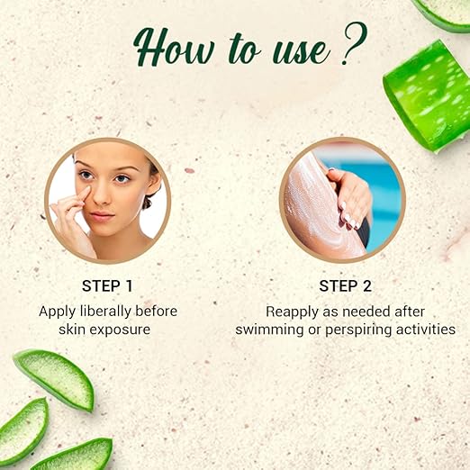 Biotique Aloe Vera 75+SPF UVA/UVB Sunscreen Ultra Soothing Body Lotion, For all skin type, 190ml