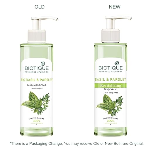 Biotique Basil & Parsley Revitalizing Body Wash