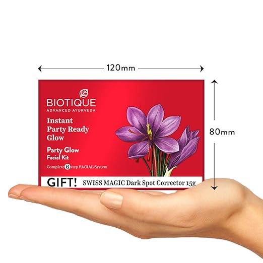 Biotique Bio Party Glow Facial Kit, 65 g