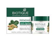 Biotique Bio Pistachio Ageless Nourishing and Revitalizing Face Pack for All Skin Types, 50g