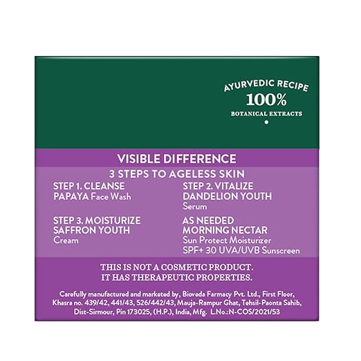 Biotique Saffron youth anti-ageing cream
