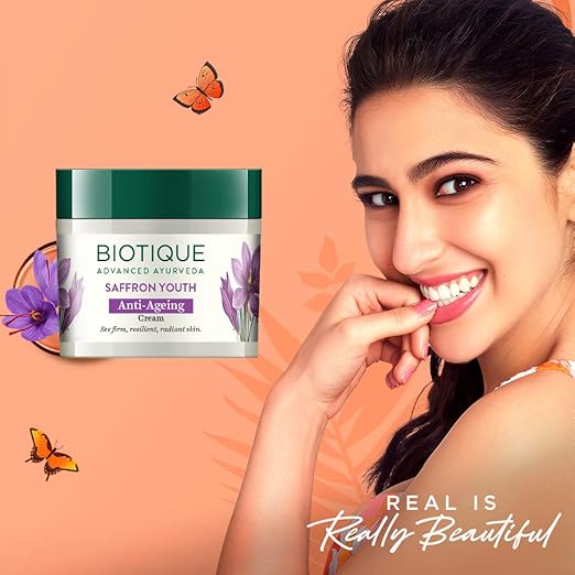 Biotique Saffron youth anti-ageing cream