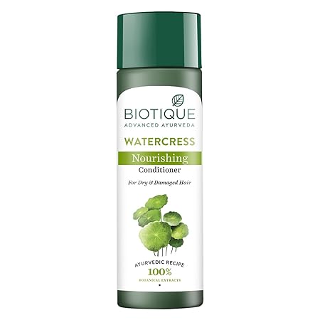 Biotique Bio Watercress Fresh Nourishing Conditioner, 120Ml, Dry, 1 Count