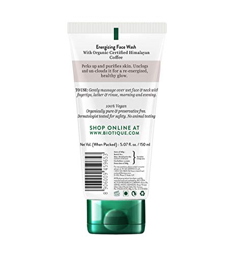 Biotique Coffee Energizing Face Wash 150ml