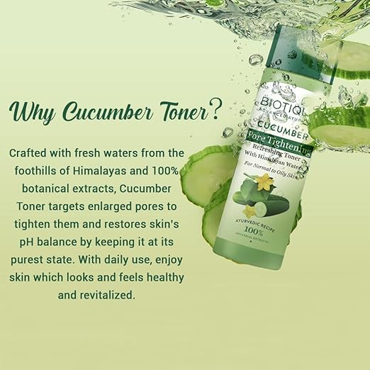 Biotique Cucumber Pore Tightening Toner