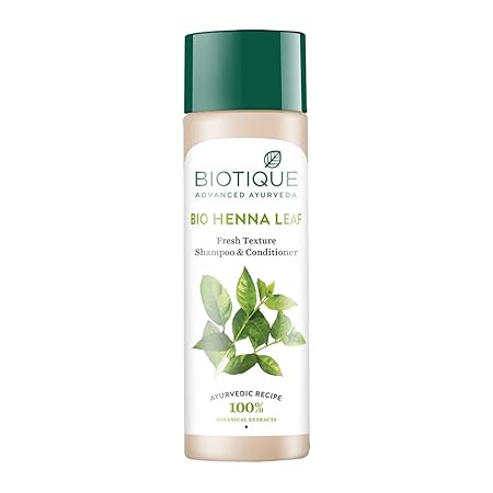 Biotique Fresh Henna Color Protect Shampoo & Conditioner For Color Treated Hair,