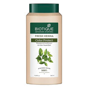 Biotique Fresh Henna Color Protect Shampoo & Conditioner For Color Treated Hair,