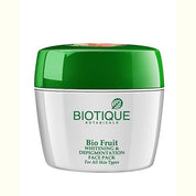Biotique Fruit Brightening Depigmentation and Tan Removal Face Pack