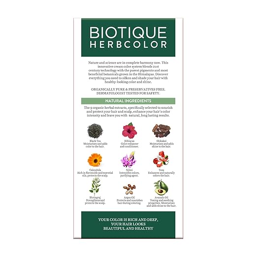 Biotique Herbcolor Conditioning Hair Colour