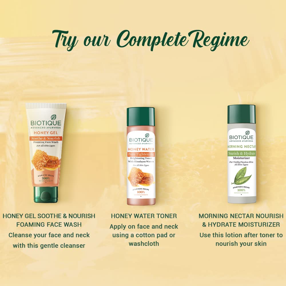 Biotique Honey Gel Soothe & Nourish Foaming Face wash