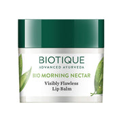 Biotique Morning Nectar Lightening Visibly Flawless Lip Balm, 12g