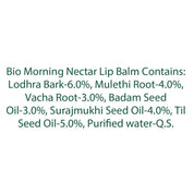 Biotique Morning Nectar Lightening Visibly Flawless Lip Balm, 12g
