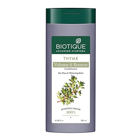 Biotique Thyme Volume Conditioner For Fine And Thinning Hair