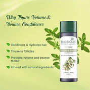 Biotique Thyme Volume Conditioner For Fine And Thinning Hair