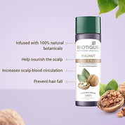 Biotique Walnut Volume and Bounce Shampoo and Conditioner