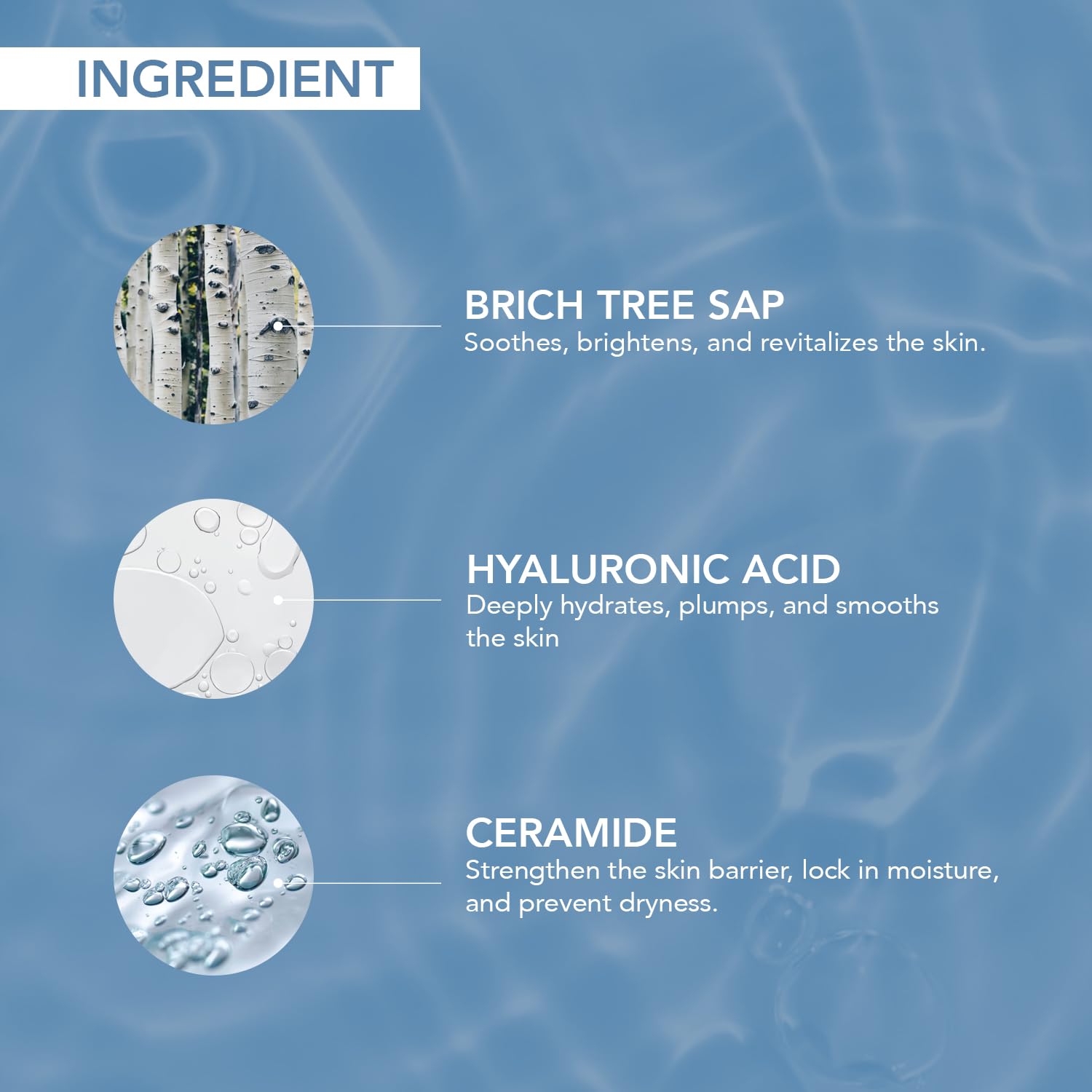 O3+ Mijoo Korea Glass Glow Facial Kit with Birch Tree Sap & Hylaluronic Acid - Ideal for Dry Skin