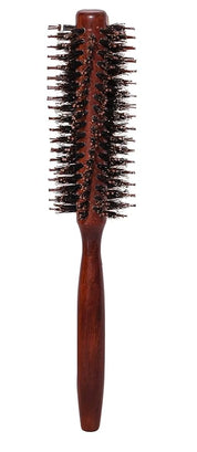Boar Bristles Round Hair Brush Adding Curls Volume & Waves In Hairs Men and Women All Hair Types, Roller Hair brush for Blow Drying Curling Straightening Add Volume & Shine (Twirl Design)