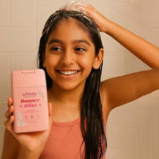 Whimsy Beauty Bounce Bliss Shampoo for Kids | Gentle Hair Cleanser |Tear-Free Care for Soft | 4 to 16 Years | Natural, Chemical Free, Sulfate-Free, Paraben Free | Dermatologist Tested | 250 ml