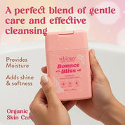 Whimsy Beauty Bounce Bliss Shampoo for Kids | Gentle Hair Cleanser |Tear-Free Care for Soft | 4 to 16 Years | Natural, Chemical Free, Sulfate-Free, Paraben Free | Dermatologist Tested | 250 ml