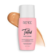 RENEE Tinted Moisturiser - Sunkissed Sand| Hydrates, Boosts Radiance, Repairs Barrier & Brightens Skin | With Niacinamide, Acai Berry & Ectoin | 50 ml