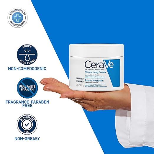 CeraVe Moisturizing Cream For Dry To Very Dry Skin
