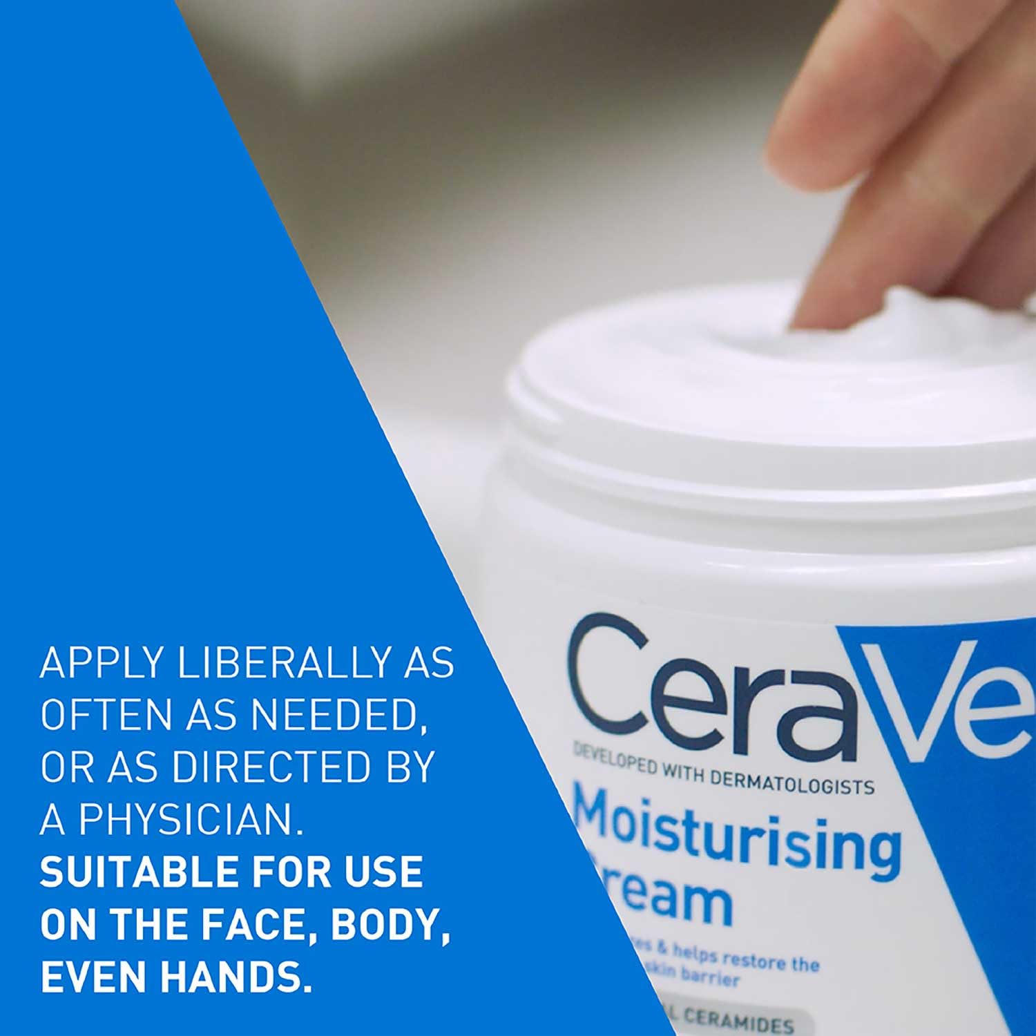 CeraVe Moisturizing Cream For Dry To Very Dry Skin