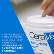 CeraVe Moisturizing Cream For Dry To Very Dry Skin