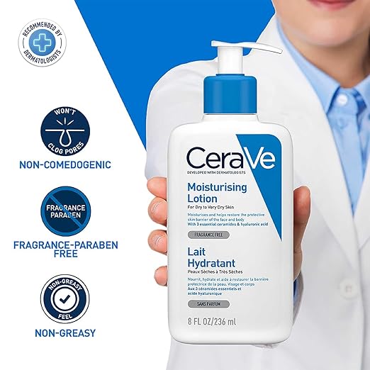 CeraVe Moisturizing Lotion For Dry Skin (236ml)