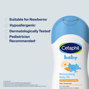 Cetaphil Baby Massage Oil With Shea Butter (200ml)