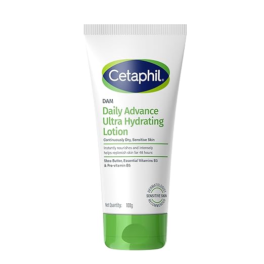 Cetaphil Dam Advance Ultra Hydrating Lotion For All Skin 100g