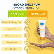 Cetaphil Sun SPF 30 Light Gel Mineral Base For Normal Sensitive & Oily Skin (100ml)
