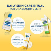 Cetaphil Sun SPF 30 Light Gel Mineral Base For Normal Sensitive & Oily Skin (100ml)