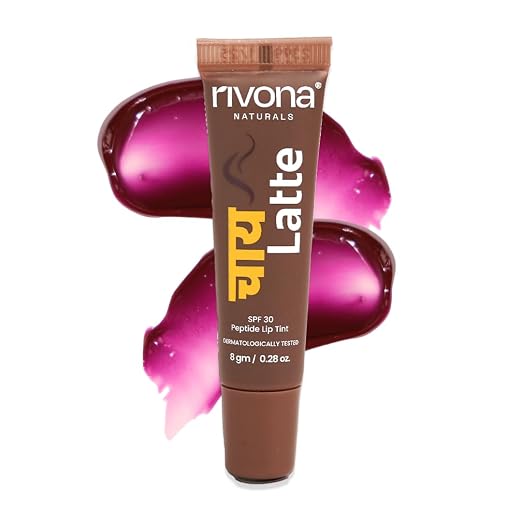Rivona Naturals Tinted Peptide Lip balm with SPF 30