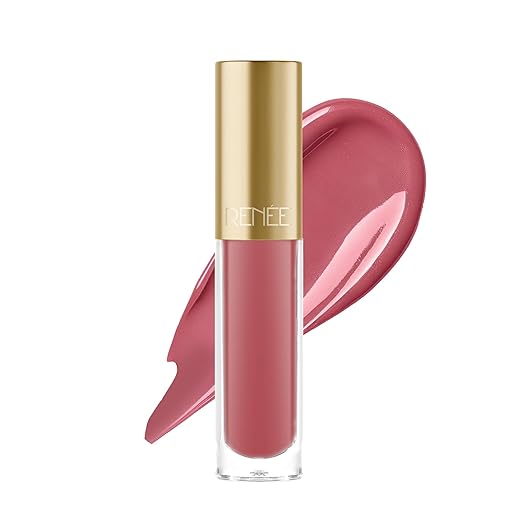 RENEE H2O Hydrating Liquid Lipstick , Hydrating, Lightweight | Natural Lip Like Look | Glossy finish | Hyaluronic Acid, Peptides & Vitamin E Infused | 4 ml