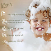 Choco Milk Splash Kids Body Wash 250ml | pH Balanced, Paraben Free | Chocolatey & Creamy Freshness | Gentle Kids Bodywash with Shea Butter & Chocolate