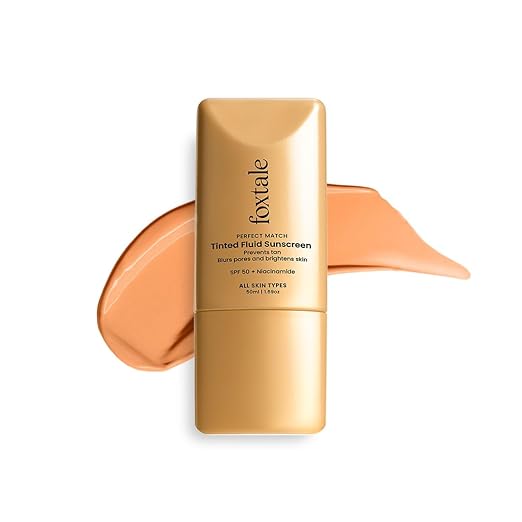 Foxtale SPF 50 Tinted Sunscreen PA++++ -