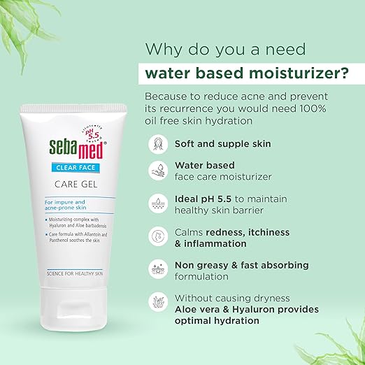 Sebamed Clear Face Care Gel | 50ml