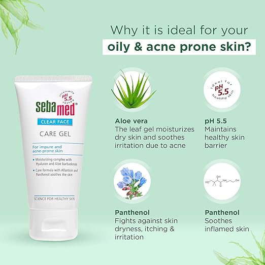 Sebamed Clear Face Care Gel | 50ml
