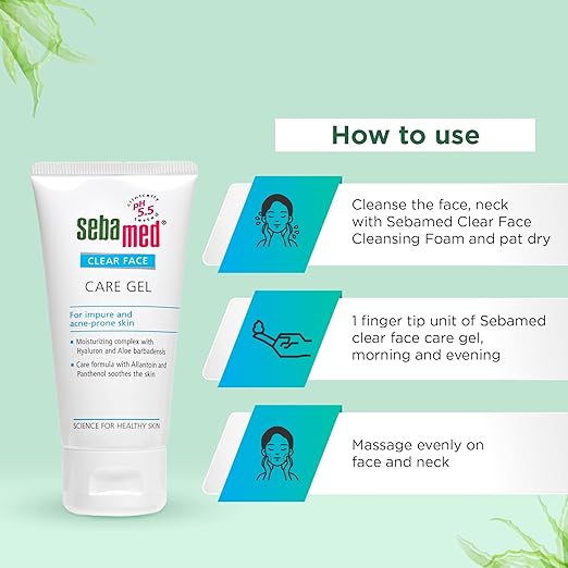 Sebamed Clear Face Care Gel | 50ml
